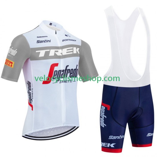 Tenue Maillot + Cuissard à Bretelles Trek Segafredo 2023 Hommes N001