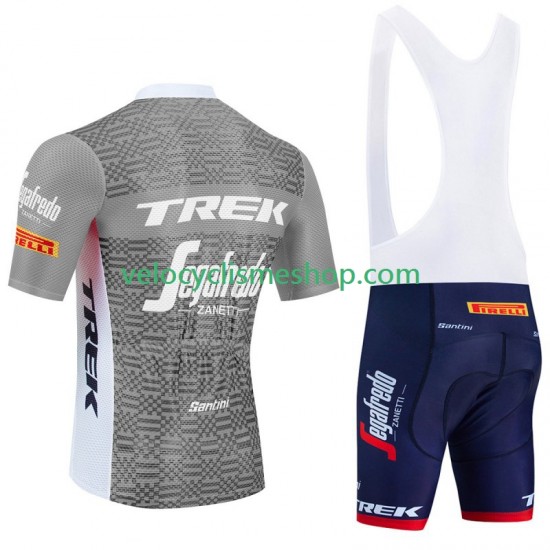 Tenue Maillot + Cuissard à Bretelles Trek Segafredo 2023 Hommes N001