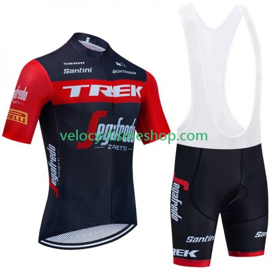 Tenue Maillot + Cuissard à Bretelles Trek Segafredo 2023 Hommes