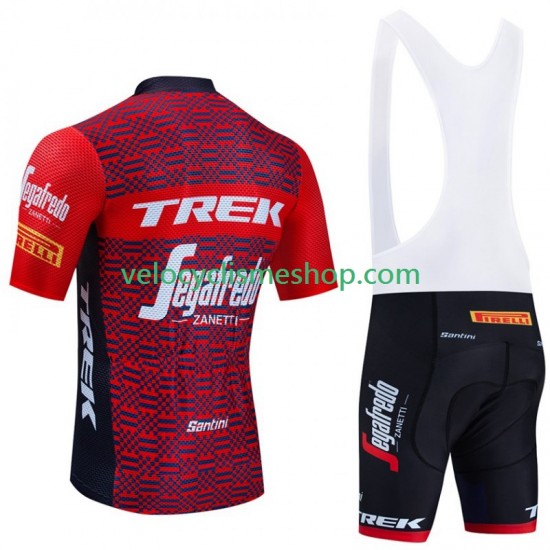 Tenue Maillot + Cuissard à Bretelles Trek Segafredo 2023 Hommes