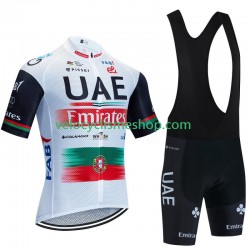 Tenue Maillot + Cuissard à Bretelles Uae Emirates 2023 Hommes N001