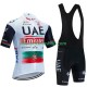Tenue Maillot + Cuissard à Bretelles Uae Emirates 2023 Hommes N001