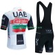 Tenue Maillot + Cuissard à Bretelles Uae Emirates 2023 Hommes N001