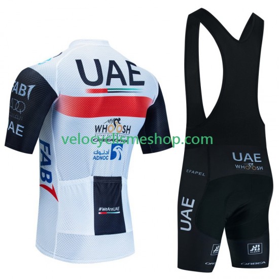 Tenue Maillot + Cuissard à Bretelles Uae Emirates 2023 Hommes