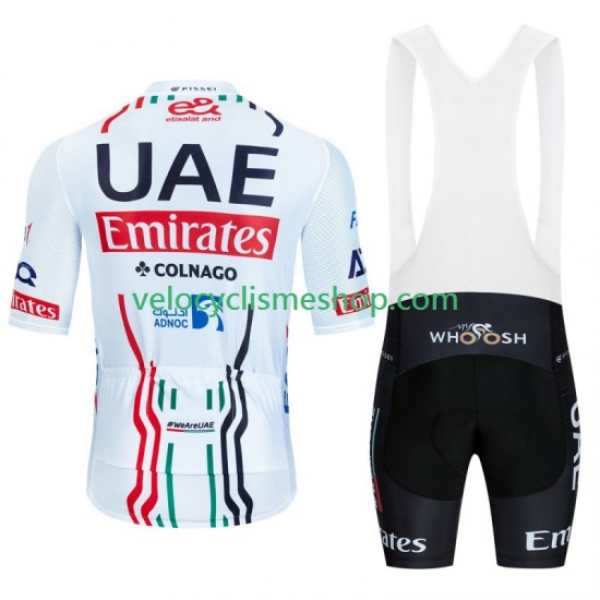 Tenue Maillot + Cuissard à Bretelles Uae Emirates 2024 Hommes