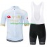 Tenue Maillot + Cuissard à Bretelles Visma Lease A Bike 2024 Hommes N001