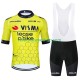 Tenue Maillot + Cuissard à Bretelles Visma Lease A Bike 2024 Hommes