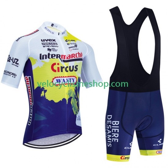 Tenue Maillot + Cuissard à Bretelles Wanty Circus 2023 Hommes