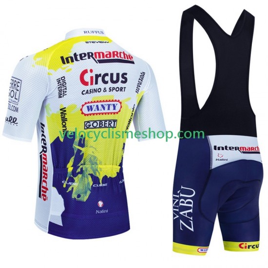 Tenue Maillot + Cuissard à Bretelles Wanty Circus 2023 Hommes