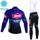 Tenue Maillot M/L + Collant à Bretelles Hiver Thermal Fleece Alpecin Deceuninck 2023 Hommes