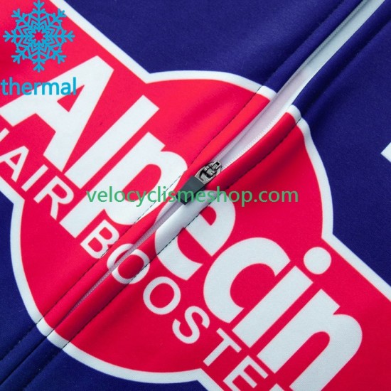 Tenue Maillot M/L + Collant à Bretelles Hiver Thermal Fleece Alpecin Deceuninck 2023 Hommes