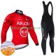 Tenue Maillot M/L + Collant à Bretelles Hiver Thermal Fleece Arkea Bb Hotels Excalibur 2024 Hommes
