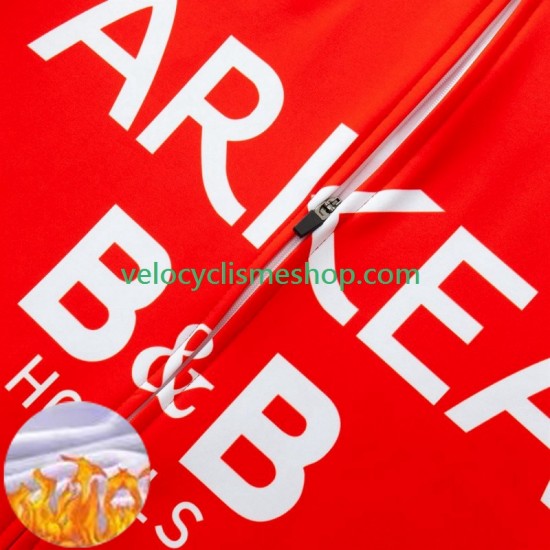 Tenue Maillot M/L + Collant à Bretelles Hiver Thermal Fleece Arkea Bb Hotels 2024 Hommes