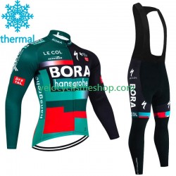 Tenue Maillot M/L + Collant à Bretelles Hiver Thermal Fleece Bora Hansgrohe 2023 Hommes