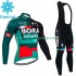 Tenue Maillot M/L + Collant à Bretelles Hiver Thermal Fleece Bora Hansgrohe 2023 Hommes