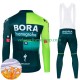 Tenue Maillot M/L + Collant à Bretelles Hiver Thermal Fleece Bora Hansgrohe 2024 Hommes N001