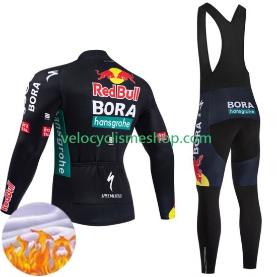 Tenue Maillot M/L + Collant à Bretelles Hiver Thermal Fleece Bora Hansgrohe 2024 Hommes