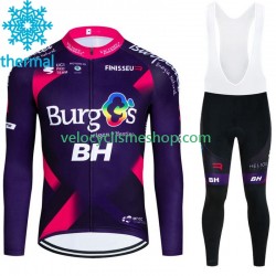 Tenue Maillot M/L + Collant à Bretelles Hiver Thermal Fleece Burgos Bh 2023 Hommes