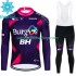 Tenue Maillot M/L + Collant à Bretelles Hiver Thermal Fleece Burgos Bh 2023 Hommes