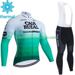 Tenue Maillot M/L + Collant à Bretelles Hiver Thermal Fleece Caja Rural Seguros Rga 2023 Hommes