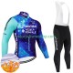Tenue Maillot M/L + Collant à Bretelles Hiver Thermal Fleece Decathlon Ag2R 2024 Hommes N001