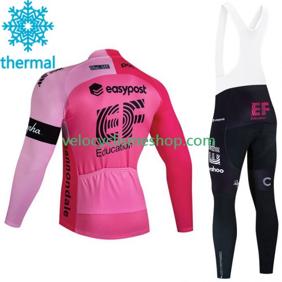 Tenue Maillot M/L + Collant à Bretelles Hiver Thermal Fleece Ef Education First 2023 Hommes