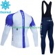 Tenue Maillot M/L + Collant à Bretelles Hiver Thermal Fleece Ineos Grenadier 2023 Blanc Hommes