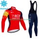 Tenue Maillot M/L + Collant à Bretelles Hiver Thermal Fleece Ineos Grenadier 2023 Hommes