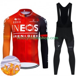 Tenue Maillot M/L + Collant à Bretelles Hiver Thermal Fleece Ineos Grenadier 2024 Hommes