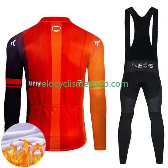 Tenue Maillot M/L + Collant à Bretelles Hiver Thermal Fleece Ineos Grenadier 2024 Hommes