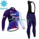 Tenue Maillot M/L + Collant à Bretelles Hiver Thermal Fleece Israel 2023 Hommes