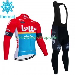 Tenue Maillot M/L + Collant à Bretelles Hiver Thermal Fleece Lotto Dstny 2023 Hommes