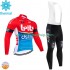 Tenue Maillot M/L + Collant à Bretelles Hiver Thermal Fleece Lotto Dstny 2024 Hommes