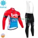 Tenue Maillot M/L + Collant à Bretelles Hiver Thermal Fleece Lotto Dstny 2024 Hommes