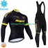 Tenue Maillot M/L + Collant à Bretelles Hiver Thermal Fleece Mavic 2024 Hommes