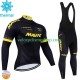 Tenue Maillot M/L + Collant à Bretelles Hiver Thermal Fleece Mavic 2024 Hommes