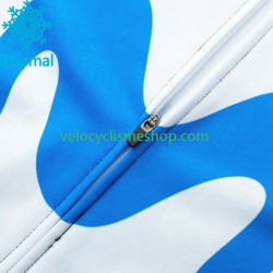 Tenue Maillot M/L + Collant à Bretelles Hiver Thermal Fleece Movistar Iceberg 2023 Hommes