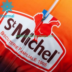 Tenue Maillot M/L + Collant à Bretelles Hiver Thermal Fleece Saint Michel Auber 93 2023 Hommes