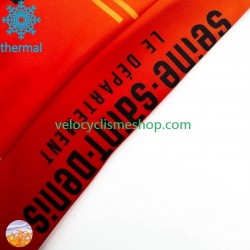 Tenue Maillot M/L + Collant à Bretelles Hiver Thermal Fleece St Michel Auber 93 Mavic 2024 Hommes
