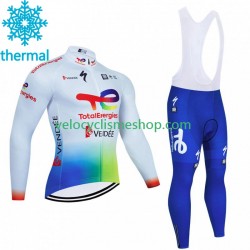 Tenue Maillot M/L + Collant à Bretelles Hiver Thermal Fleece Totalenergies 2023 Hommes