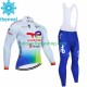 Tenue Maillot M/L + Collant à Bretelles Hiver Thermal Fleece Totalenergies 2023 Hommes