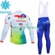 Tenue Maillot M/L + Collant à Bretelles Hiver Thermal Fleece Totalenergies 2023 Hommes
