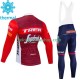 Tenue Maillot M/L + Collant à Bretelles Hiver Thermal Fleece Trek Segafredo 2023 Hommes N001