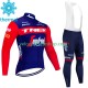 Tenue Maillot M/L + Collant à Bretelles Hiver Thermal Fleece Trek Segafredo 2023 Hommes N002