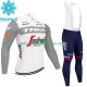 Tenue Maillot M/L + Collant à Bretelles Hiver Thermal Fleece Trek Segafredo 2023 Hommes N003