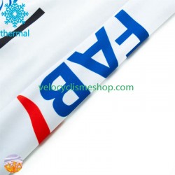 Tenue Maillot M/L + Collant à Bretelles Hiver Thermal Fleece Uae Emirates 2024 Hommes