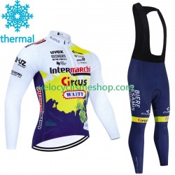 Tenue Maillot M/L + Collant à Bretelles Hiver Thermal Fleece Wanty Circus 2023 Hommes