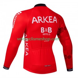 Maillot Cyclisme Manches Longues Arkea Bb Hotels Excalibur 2024 Hommes