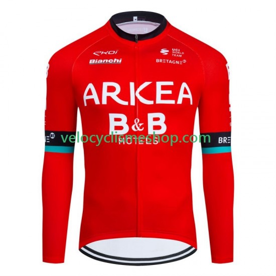 Maillot Cyclisme Manches Longues Arkea Bb Hotels 2024 Hommes