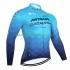 Maillot Cyclisme Manches Longues Astana Qazaqstan 2023 Hommes